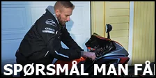 Spørsmål man får på kontrollsjekk.